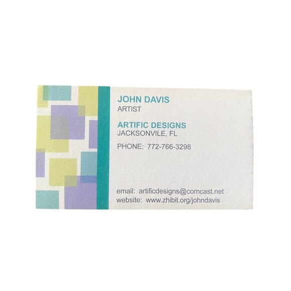 Handmade Dragonfly Block Print Art Artist John Davis 11 x 14 Matted Wall Decor - Picture 3 of 8